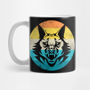 Lynx Vintage Retro Big Cat Wildcat Cats Mug